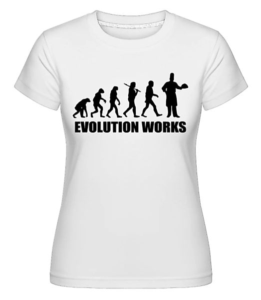 Evolution Works Cooking · Shirtinator Frauen T-Shirt günstig online kaufen