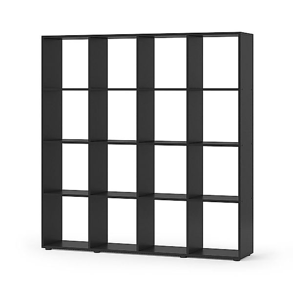 Vicco Raumteiler Karree, Schwarz, 138.5 x günstig online kaufen