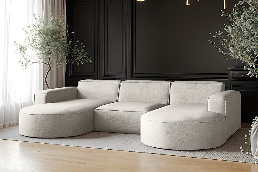 Kaiser Möbel Ecksofa Sofa U form, günstig online kaufen