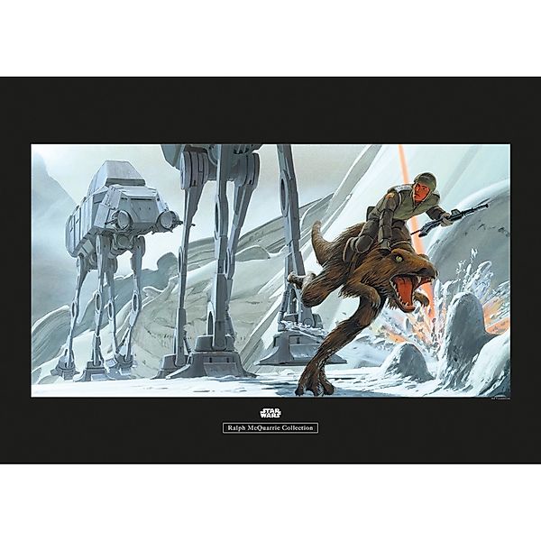 Komar Bild "Star Wars Classic RMQ Hoth Battle Ground" Star Wars 1 Stk. tlg. günstig online kaufen