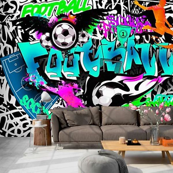 artgeist Fototapete Sports Graffiti mehrfarbig Gr. 350 x 245 günstig online kaufen
