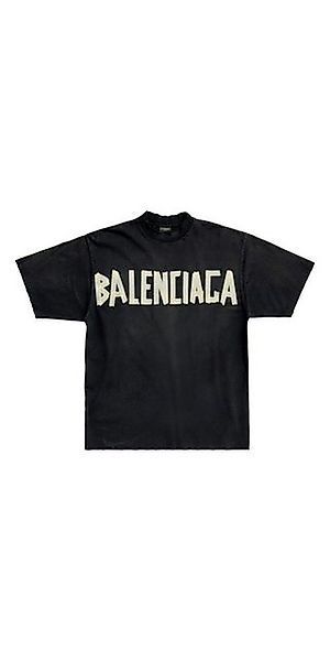 Balenciaga Print-Shirt Balenciaga Tape Optik T-Shirt günstig online kaufen
