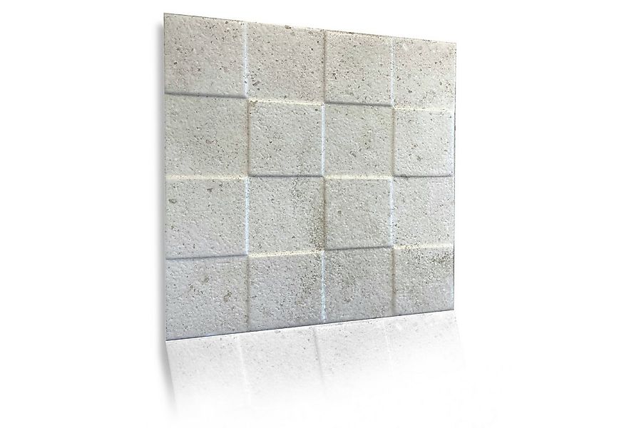 IKHEMalarka Wandpaneel Dekoren Betonoptik aus Polystyrol Styropor XPS, BxL: günstig online kaufen