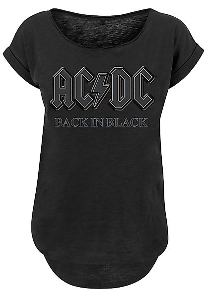 F4NT4STIC T-Shirt "PLUS SIZE ACDC Back in Black", Print günstig online kaufen