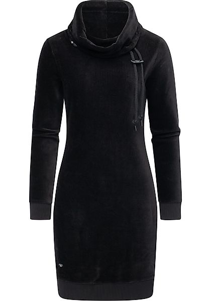 Ragwear Sweatkleid Chloe Velvet stylisches Langarmkleid günstig online kaufen
