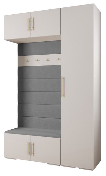 ABIKS MÖBEL Kompaktgarderobe INOVA 3 SATZ günstig online kaufen