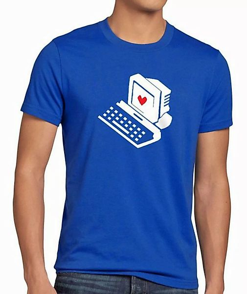 style3 T-Shirt Computer Love Sheldon PC Mac Herz Nerd Retro the big bang th günstig online kaufen