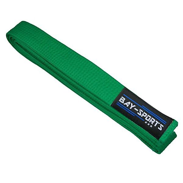 BAY-Sports Karateanzug Budogürtel Karategürtel Kampfsportgürtel grün günstig online kaufen
