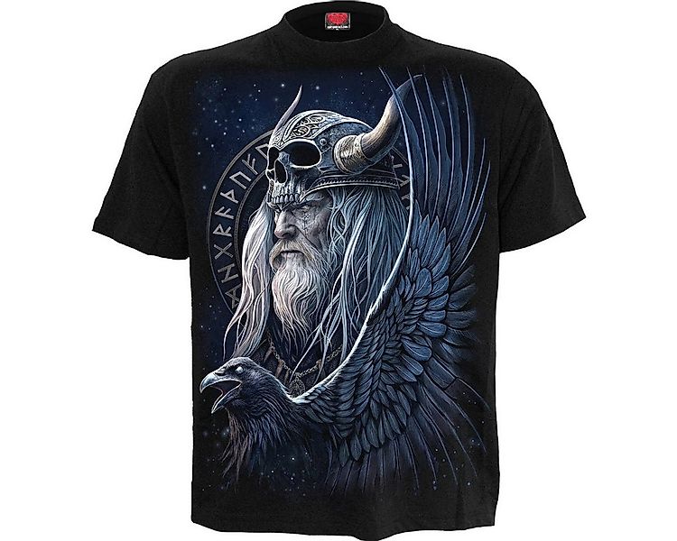 Spiral Print-Shirt Herren Spiral Shirt "Odins Krieger" Wikinger Gothic Shir günstig online kaufen