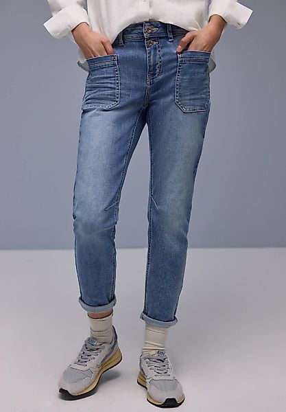 STREET ONE Loose-fit-Jeans "Style Charlie Boyfriend" im 5-Pocket-Style und günstig online kaufen