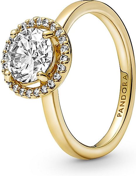Pandora Fingerring Pandora Funkelnder Runder Strahlenkranz Ring 161234C01 D günstig online kaufen