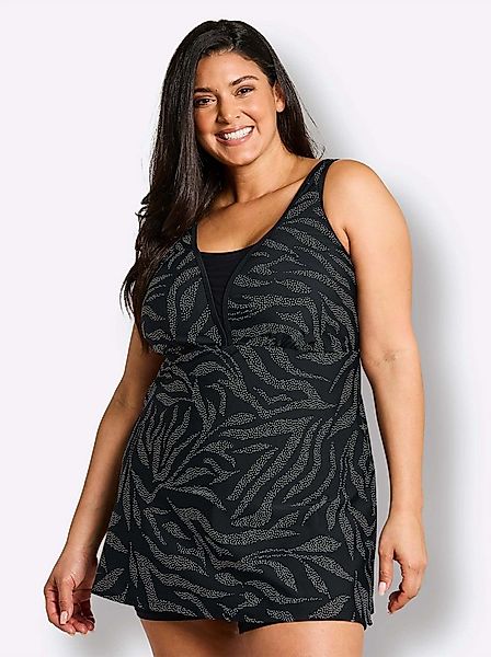 Sheego Badeanzug Badekleid Ärmellos (1-St) günstig online kaufen