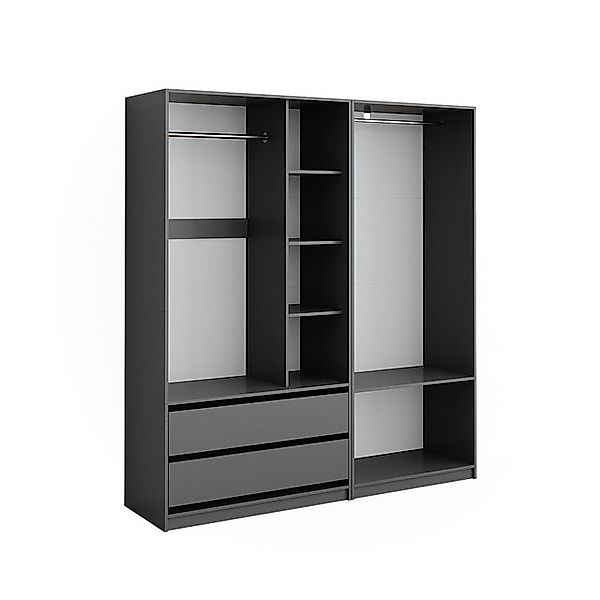 Vicco Kleiderschrank Elmo, Anthrazit, 100 x günstig online kaufen