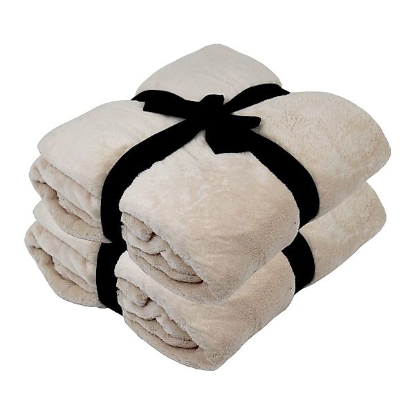 Wohndecke 2er Set Kuscheldecke 150x200 cm günstig online kaufen