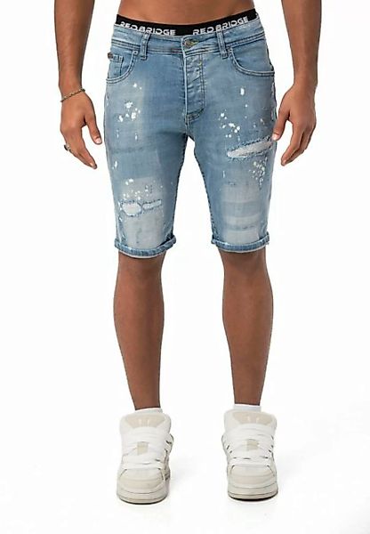 RedBridge Jeansshorts Red Bridge Herren Jeans Shorts Kurze Hose Denim Hellb günstig online kaufen