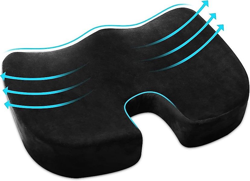 Arova Steißbeinkissen Steißbein Orthopädisches Memory-Sitzkissen für günstig online kaufen