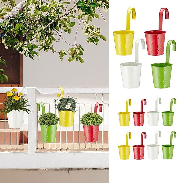 CEPEWA Blumentopf Übertopf Springflower 12er Set günstig online kaufen