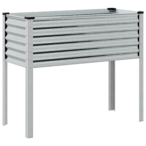 vidaXL Blumentopf Pflanzkübel 100x41x90 cm Verzinkter günstig online kaufen