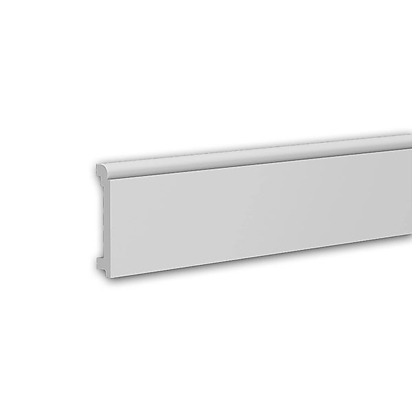 PROFHOME 653116 Sockelleiste Fußleiste Zierleiste Stuckleiste 2 m 200 cm x günstig online kaufen