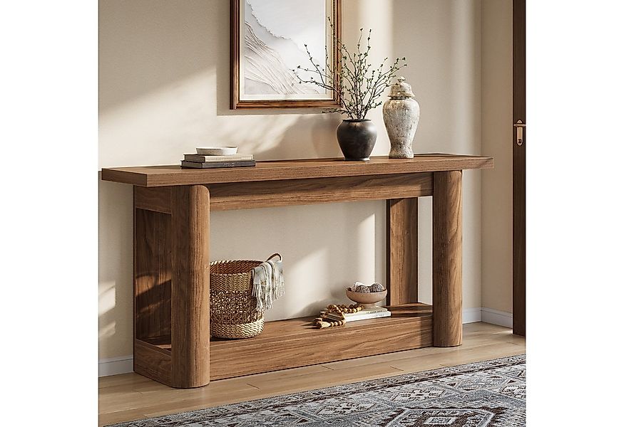 Tribesigns Konsolentisch 160 cm Schmaler Flurtisch, Langer Sofatisch hinter günstig online kaufen