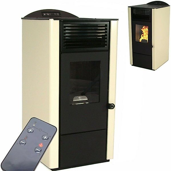 Apex Pelletofen Pelletofen 9,5kW Pelletkamin Pelletheizung günstig online kaufen