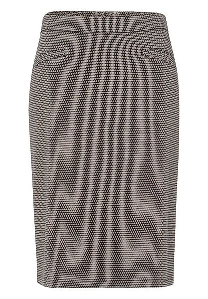FRANK WALDER Bleistiftrock aus modischem Mix-Fancy-Jersey günstig online kaufen