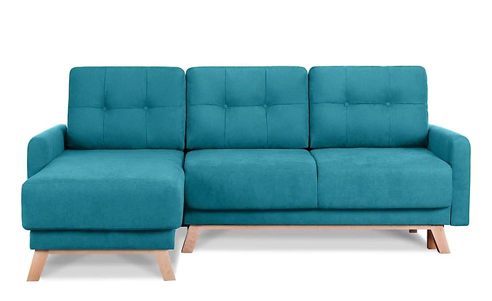 KONSIMO Ecksofa   ¦ blau ¦ Maße (cm): B: 228 H: 79 Polstermöbel > Sofas > E günstig online kaufen