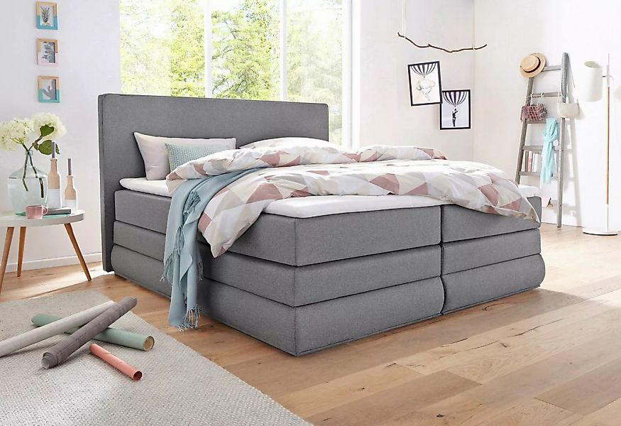 COLLECTION AB Boxspringbett "Ninoni", inkl. Bettkasten, Topper und wahlweis günstig online kaufen