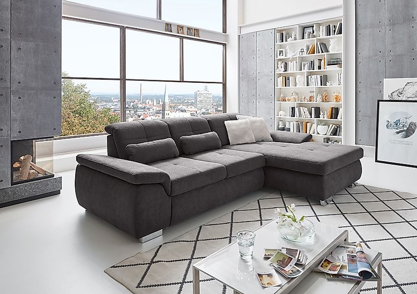 Die PlanBar Ecksofa "MP-IN16037 L-Form mit Kaltschaum-Polsterung", mit Sitz günstig online kaufen