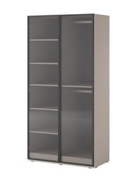 Compleo Kleiderschrank mit Fronten gefräst und günstig online kaufen