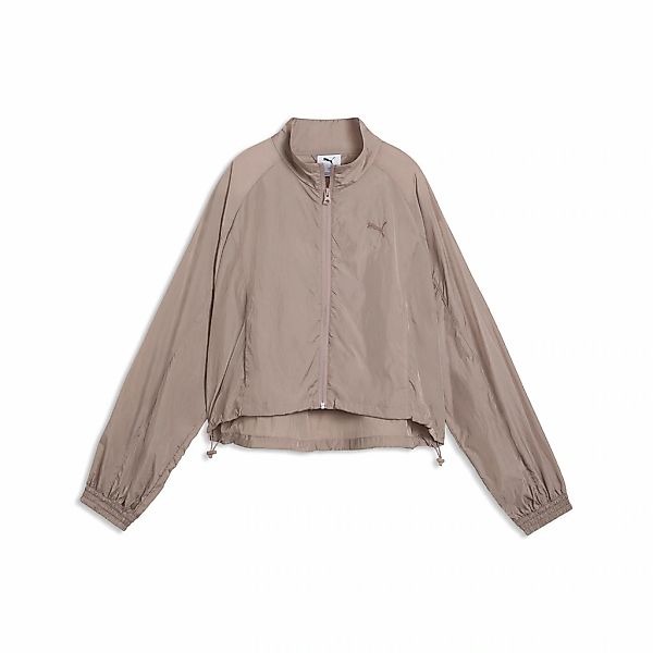 PUMA Trainingsjacke "HER Relaxed Gewebte Reißverschluss-Jacke Damen" günstig online kaufen