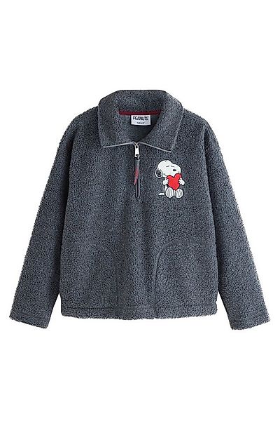 Next Fleecejacke Borg-Fleece mit halben Reißverschluss (1-St) günstig online kaufen