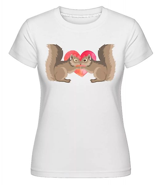 Eichhörnchen Liebe · Shirtinator Frauen T-Shirt günstig online kaufen