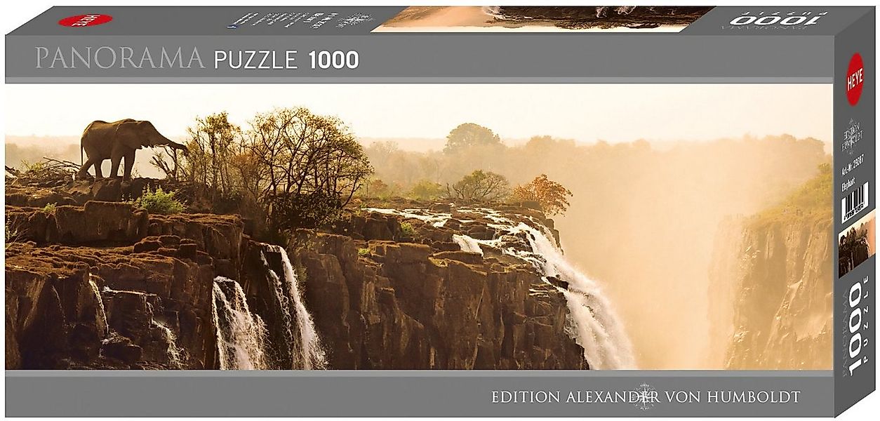 HEYE Puzzle Elephant, Edition Humboldt, 1000 Puzzleteile, Made in Germany günstig online kaufen
