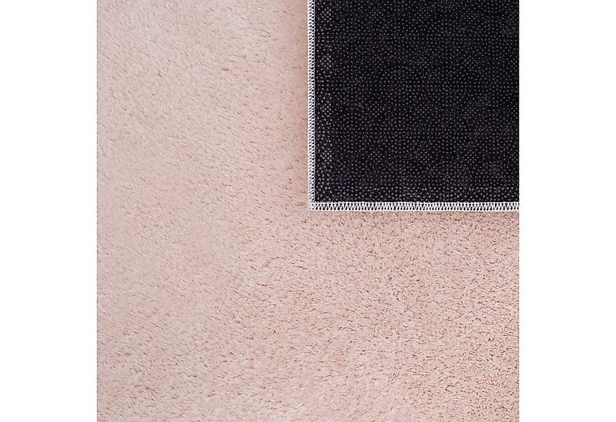 TT Home Teppich, Rund, Höhe: 14 mm, Wohnzimmer Kurzflor Einfarbig Modernes günstig online kaufen