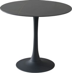 Stolkom Esstisch "Josh Esszimmertisch rund Keramik, marmoriert, BxH 90x75 c günstig online kaufen