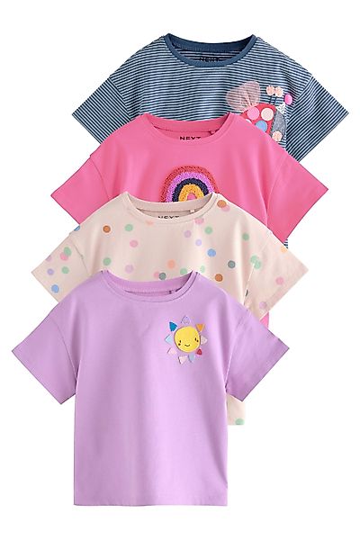 Next T-Shirt Marienkäfer-Oberteile, 4er-Pack (4-tlg) günstig online kaufen