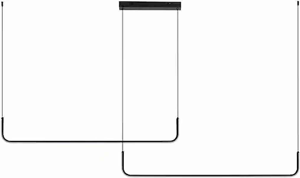 Nova Luce Pendelleuchte »STRITA« LED-Modul 1 Stk. Warmweiß günstig online kaufen
