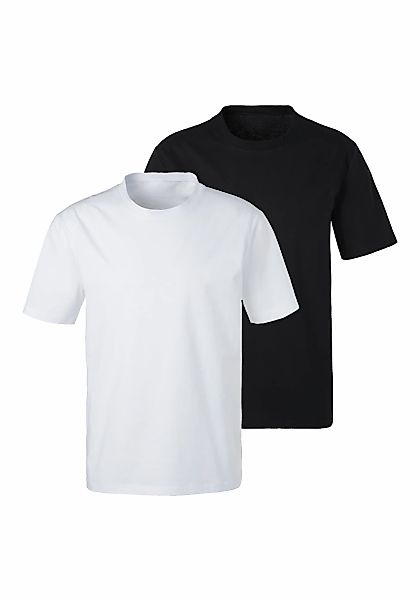 Bench. Loungewear T-Shirt 2er-Pack, Basic in uni günstig online kaufen