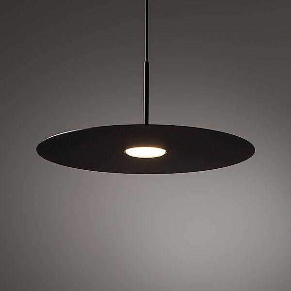 Hängeleuchte Simone, schwarz, Stahl, Ø 40 cm, GX53 günstig online kaufen