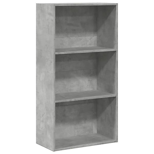 vidaXL Bücherregal Betongrau 60x30x114 cm Holzwerkstoff 857902 günstig online kaufen