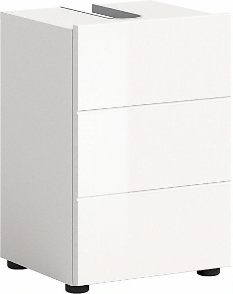 welltime Waschbeckenunterschrank "BIEL, TOPSELLER, Breite 38 cm, 1 Tür, 1 B günstig online kaufen