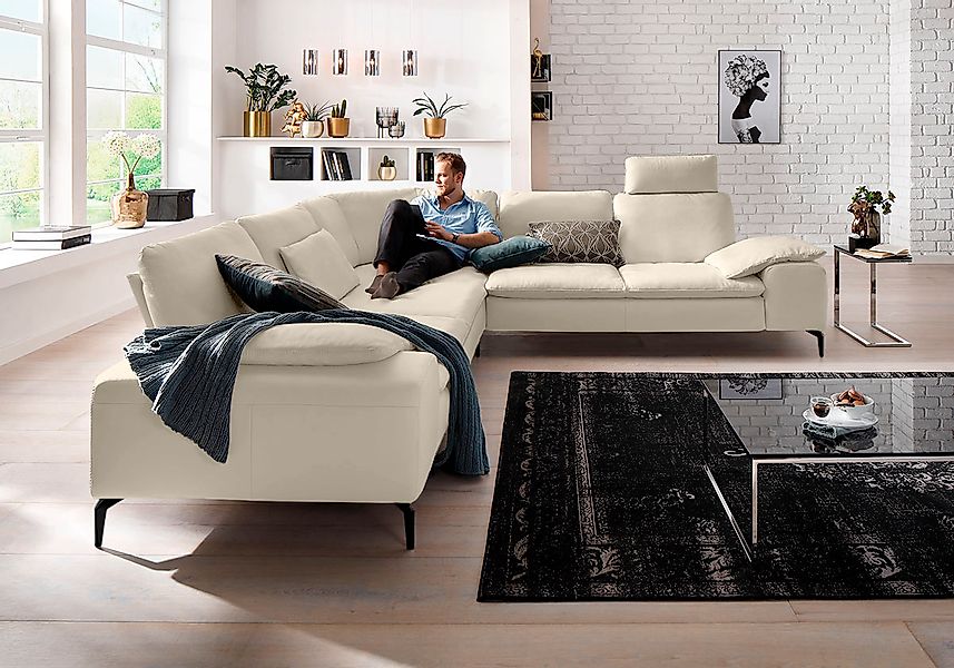 W.SCHILLIG Ecksofa »valentinoo, Designsofa, elegant und bequem, L-Form«, (S günstig online kaufen