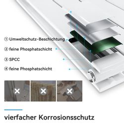 ELEGANT Heizkörper Design Flachheizkörper mit Multiblock,Einlagig/Doppellag günstig online kaufen