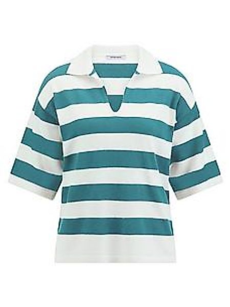 Polo-Pullover Peter Hahn blau günstig online kaufen