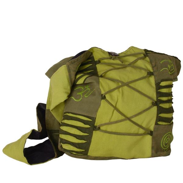 Vishes Shopper Yogitasche Umhängetasche Beuteltasche Schnürung, günstig online kaufen