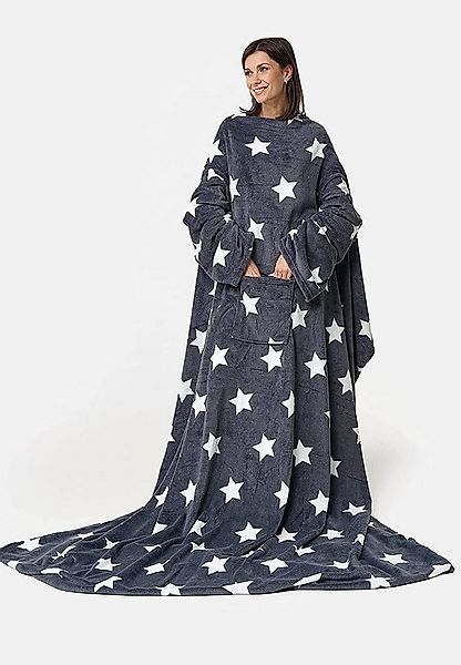 Wohndecke TV-Decke, made2trade, mit Ärmeln und Taschen günstig online kaufen