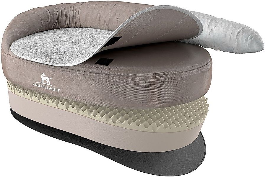 Knuffelwuff Tierbett Hundebett Jessy, Orthopädisch günstig online kaufen