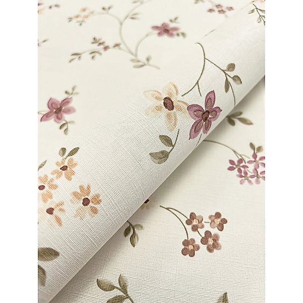 Newroom Vliestapete Florin Green Blumen Floral FSC® günstig online kaufen