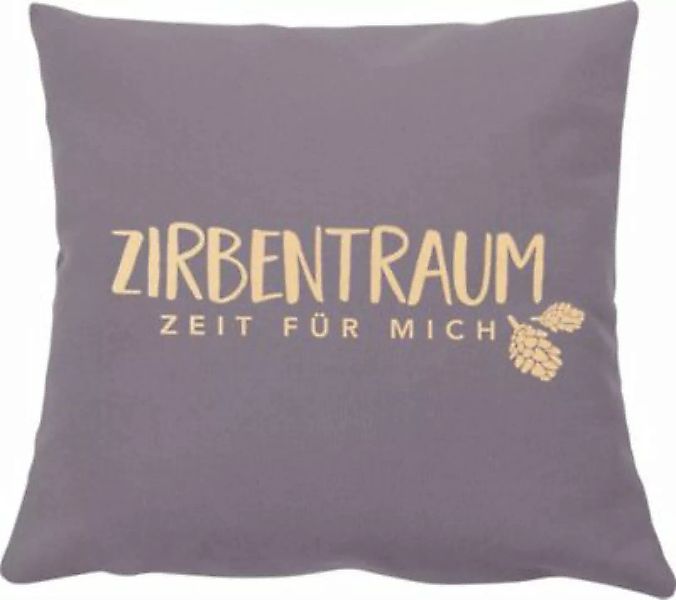 Herbalind "Zirbenkissen ""Zirbentraum""" anthrazit Gr. 40 x 40 günstig online kaufen